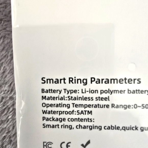 NEW! Smart Ring in Gold Size 10! Beautiful & Comfortable Fit! iOS & Android - Picture 4 of 8